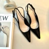Giày cao gót nữ Slingback 7cm đế êm chống ồn SLB68 - Dáng công sở DAZZLING SHOES 359.000₫ 7