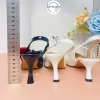 Giày cao gót quai ngang đính đá mũi nhọn 5P/7P chất si mờ lì - Sang trọng dự tiệc, giảm còn 180.000đ 10