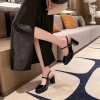 Giày cao gót sandal 7 phân đế đúp quai hậu NGUYENTHAO 85CG da bóng thời trang công sở siêu đẹp - Giá chỉ 159.000₫ 2