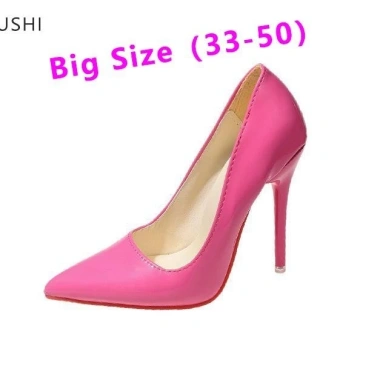 Giày cao gót Stiletto 10cm size 33‑50, ngược dây, Cross‑Dressing, thoải mái nữ