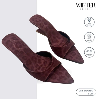 Giày cao gót Winter G52 si nhũ 5cm - Siêu bling, chỉ 178k (giá gốc 215.380) 6 Giày cao gót Winter G52 si nhũ 5cm - Siêu bling, chỉ 178k (giá gốc 215.380) 6