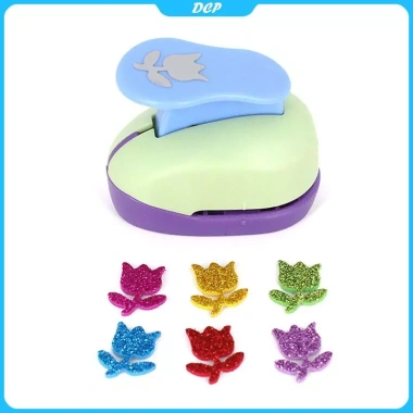 Giấy cắt bọt Puncher Sổ Lưu Niệm Hoa – Lỗ lớn, 60‑100 tờ, giá 60.000₫