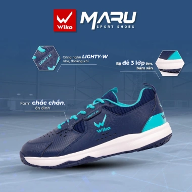 Giày Cầu Lông và Bóng Chuyền Wika Maru Chính Hãng - Đa Năng, Giá Rẻ 399k