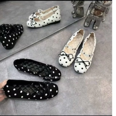 Giày chấm bi đế bệt hot hot - Giá 109.000 VNĐ, thời trang trẻ trung, thoải mái