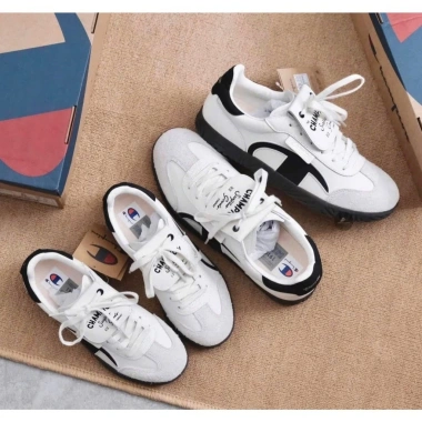 Giày Champion Essentials Champ T-Trainer Cream Black chính hãng FLEX SHOES giảm giá 2.5tr - Giá gốc 3tr 7