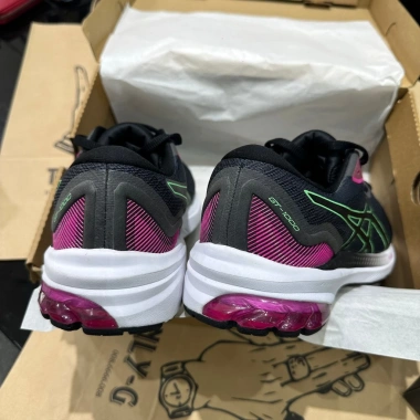 Giày chạy bộ Asics GT-1.000 11 - Đen/Orchid, giảm giá 1,350,000₫, công nghệ Gel