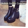 Giày Chelsea Boot cổ cao 8,5cm Rubyn Gothic Cosplay - Giá ưu đãi 396.309 VND - Có sẵn 4