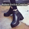 Giày Chelsea Boot cổ cao 8,5cm Rubyn Gothic Cosplay - Giá ưu đãi 396.309 VND - Có sẵn 7