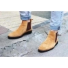 Giày Chelsea Boot Cổ Cao Da Bò Lộn 4 Màu Đen-Xám Nhạt-Vàng-Vàng Bò - Giảm Giá 20% 3