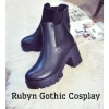 Giày Chelsea Boot Cổ Cao Đế 8,5cm Rubyn Gothic Cosplay - Giá giảm 2.020 5
