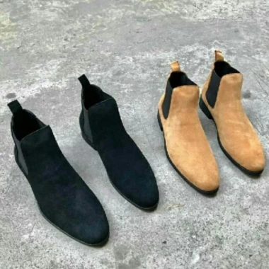 Giày Chelsea Boot Da Bò Lộn Giá Ưu Đãi 4,260,906 VNĐ – Người Bán Địa Phương