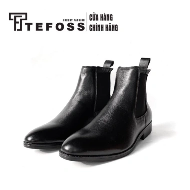 Giày Chelsea Boot Da Bò Thật TEFOSS HT650 Cổ Cao Size 38‑43 Giá Ưu Đãi 1.969.500 VNĐ