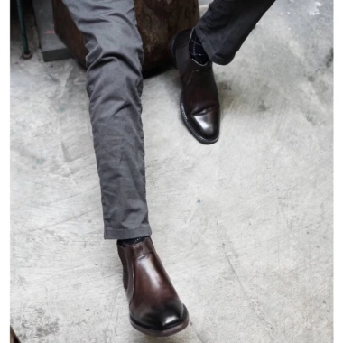 Giày Chelsea Boot nam cổ lửng da bò thật màu xám BF CHELSEA - Giảm giá, chỉ 6.337.500₫ 7 Giày Chelsea Boot nam cổ lửng da bò thật màu xám BF CHELSEA - Giảm giá, chỉ 6.337.500₫ 7