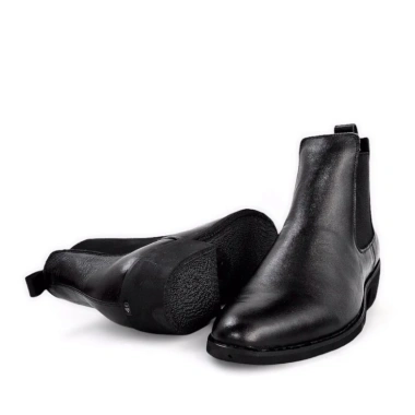 Giày Chelsea Boot Nam Da Bò Thật TEFOSS HT650 Tăng Chiều Cao Đế Khâu Size 38-44 Nappa