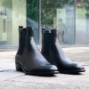 Giày Chelsea Boot nam STEEL MAN da đen, đế cao su 4cm - trẻ trung, giảm 23% 5