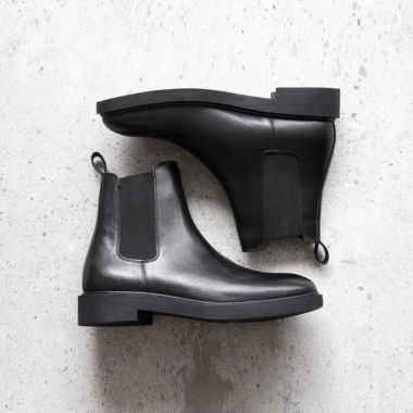 Giày Chelsea Boots Classic Da Bò Nguyên Tấm Cổ Cao Nâng Độ Cao Nam Giá 4.387.500 VND