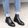 Giày Chelsea Boots Classic Da Bò Nguyên Tấm Cổ Cao Nâng Độ Cao Nam Giá 4.387.500 VND 5