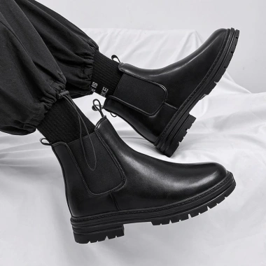 Giày Chelsea Boots Hunter Nam Tính Đường Phố Đế Cao Da Mềm - 2.27 Triệu