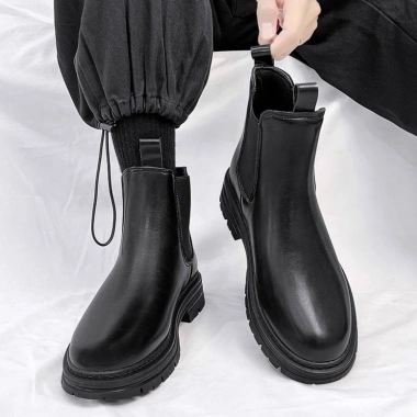 Giày Chelsea Boots Hunter Nam Tính Đường Phố Đế Cao Da Mềm - 2.27 Triệu
