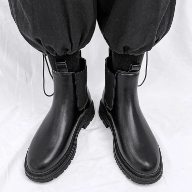 Giày Chelsea Boots Hunter Nam Tính Đường Phố Đế Cao Da Mềm - 2.27 Triệu