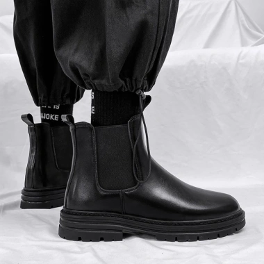 Giày Chelsea Boots Hunter Nam Tính Đường Phố Đế Cao Da Mềm - 2.27 Triệu