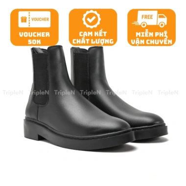Giày Chelsea Boots Nam Da Bóng Nhẹ, Đế Cao Su Thiên Nhiên - Giá 1.784.250₫ Giày Chelsea Boots Nam Da Bóng Nhẹ, Đế Cao Su Thiên Nhiên - Giá 1.784.250₫