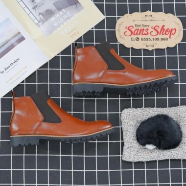 Giày Chelsea Boots Nam Da Thật - Bốt Thời Trang, 476,389₫ - Sans101 2.021