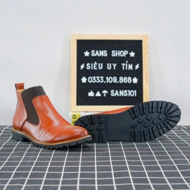 Giày Chelsea Boots Nam Da Thật - Bốt Thời Trang, 476,389₫ - Sans101 2.021 7 Giày Chelsea Boots Nam Da Thật - Bốt Thời Trang, 476,389₫ - Sans101 2.021 7