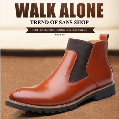 Giày Chelsea Boots Nam Da Thật - Bốt Thời Trang, 476,389₫ - Sans101 2.021