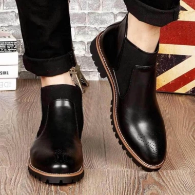 Giày Chelsea Boots Nam Da Thật - Bốt Thời Trang, 476,389₫ - Sans101 2.021