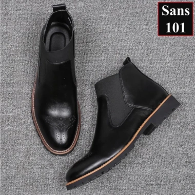 Giày Chelsea Boots Nam Da Thật - Bốt Thời Trang, 476,389₫ - Sans101 2.021