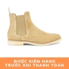 Giày Chelsea Boots tan da lộn nam, đế độn 3.5cm, giảm giá 3.207.750 VND