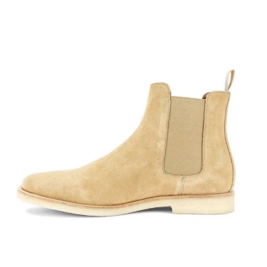 Giày Chelsea Boots tan da lộn nam, đế độn 3.5cm, giảm giá 3.207.750 VND 7