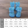 Giày chó nhỏ chống trượt phản quang Velcro thoáng khí, bảo vệ bàn chân 4 mùa 10