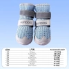 Giày chó size Velcro 2 lớp đế mềm lưới chống trượt, đi mưa & trong nhà 1.5‑50kg 9