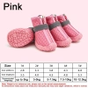 Giày chống nước chó đi mưa & đêm đế cao su Velcro phản quang thoáng khí - 575.140₫ 8