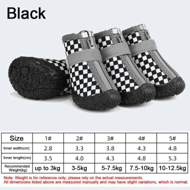 Giày chống nước chó đi mưa & đêm đế cao su Velcro phản quang thoáng khí - 575.140₫ 9 Giày chống nước chó đi mưa & đêm đế cao su Velcro phản quang thoáng khí - 575.140₫ 9