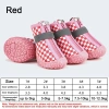 Giày chống nước chó đi mưa & đêm đế cao su Velcro phản quang thoáng khí - 575.140₫ 10