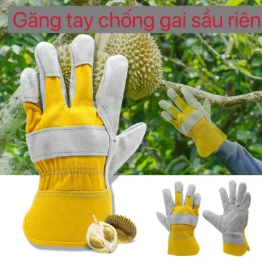 Giấy chứng nhận bảo vệ – Găng tay da hai lớp, chống gai sầu riêng, hàn điện, 86.000₫ 5