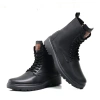 Giày Chunky Combat Boots INICHI G1.105 da lì chống nhăn, khóa cài, đế chunky - Giá ưu đãi 1.915.250 VND 2