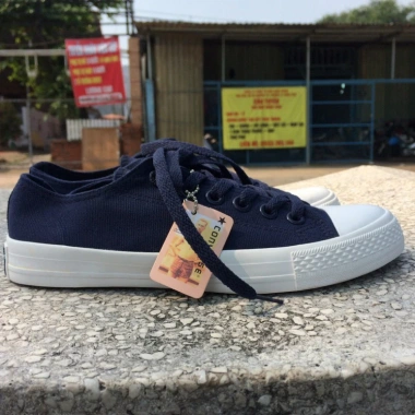 Giày CK2 AllStar Nam Cổ Thấp Xanh Đậm - Phong Cách Trẻ Trung, Năng Động, Giá 1.7 Triệu (Giá Gốc 2.19 Triệu) 6