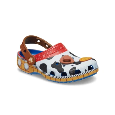 Giày Clog Crocs Toddler Classic Toy Story Woody Blue Jean - Đệm êm, Đế nhẹ, 490.000đ 2