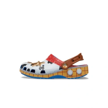 Giày Clog Crocs Toddler Classic Toy Story Woody Blue Jean - Đệm êm, Đế nhẹ, 490.000đ 3