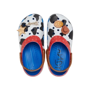 Giày Clog Crocs Toddler Classic Toy Story Woody Blue Jean - Đệm êm, Đế nhẹ, 490.000đ 6