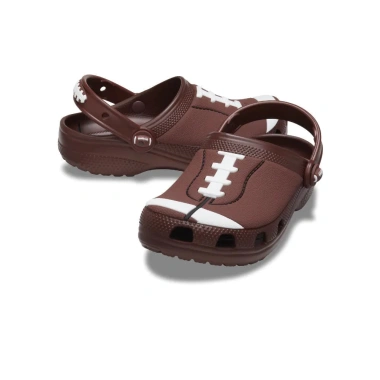 Giày Clog Crocs Trẻ Em Classic Football Dark Clay 210.024-2FL - Giá chỉ 490.000, siêu nhẹ, thoải mái, chống trượt 7