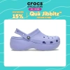 Giày Clog Nữ Crocs Classic Platform Blue Haze - Đệm êm, Đế cao su, Giá chỉ 1.396.500₫