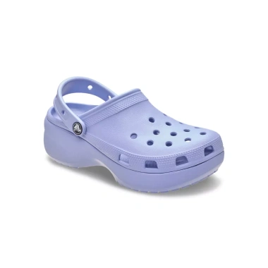 Giày Clog Nữ Crocs Classic Platform Blue Haze - Đệm êm, Đế cao su, Giá chỉ 1.396.500₫ 2