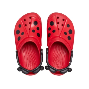 Giày Clog Trẻ Em Crocs Classic Iam Ladybug Đỏ Varsity - Giá ưu đãi 390.000đ 6
