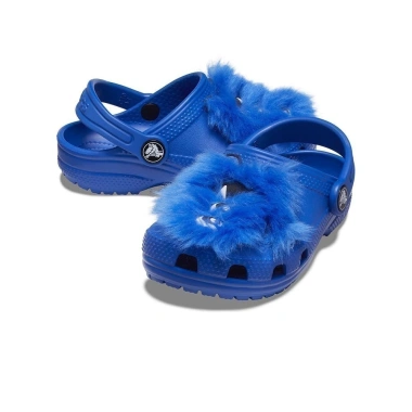 Giày Clog Trẻ Em Crocs I Am Monster Blue Bolt - Giá 290k, Êm Đệm Bảo Vệ 7