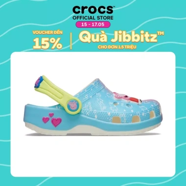 Giày Clog Trẻ Em Crocs Toddler Classic Peppa Pig Giá chỉ 490.000₫ Giảm tới 20% Giày Clog Trẻ Em Crocs Toddler Classic Peppa Pig Giá chỉ 490.000₫ Giảm tới 20%